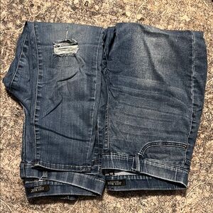 Judy Blue Distressed Denim Shorts